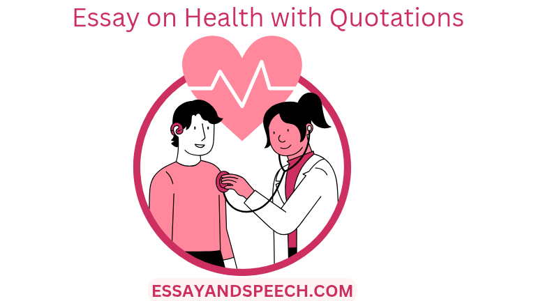 Essay on Health with Quotations