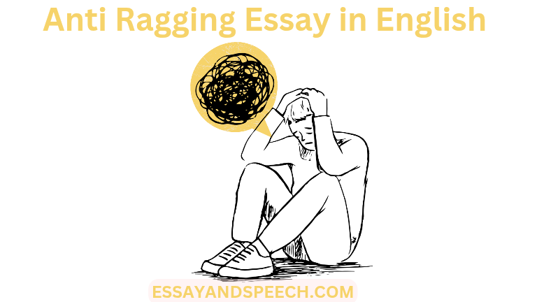 Anti ragging essay in English