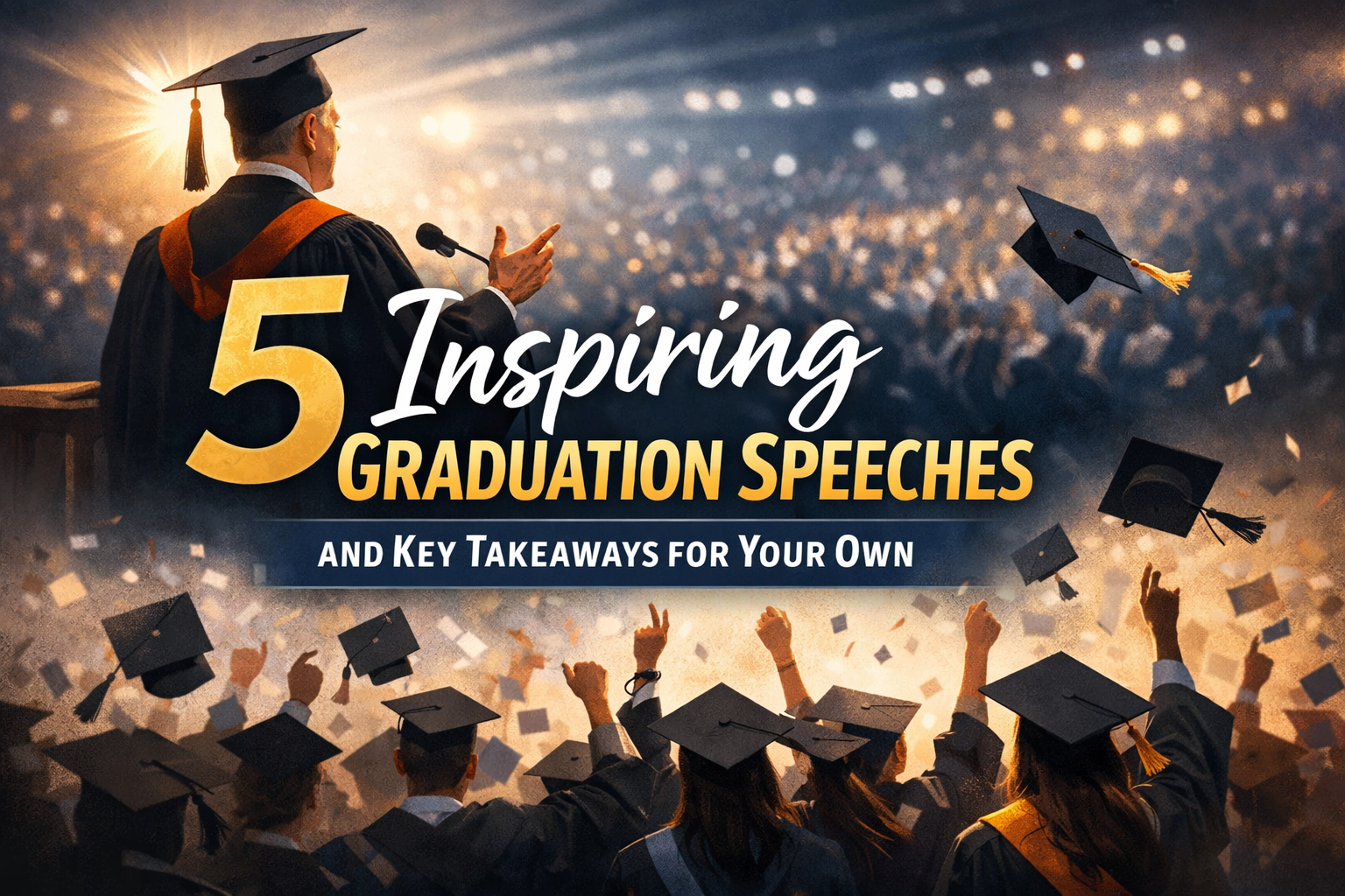 5 Inspiring Graduation Speeches and Key Takeaways for Your Own