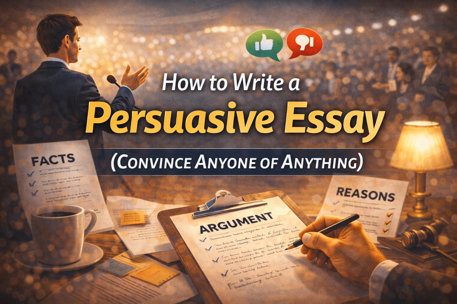 How to Write a Persuasive Essay (Convince Anyone of Anything)