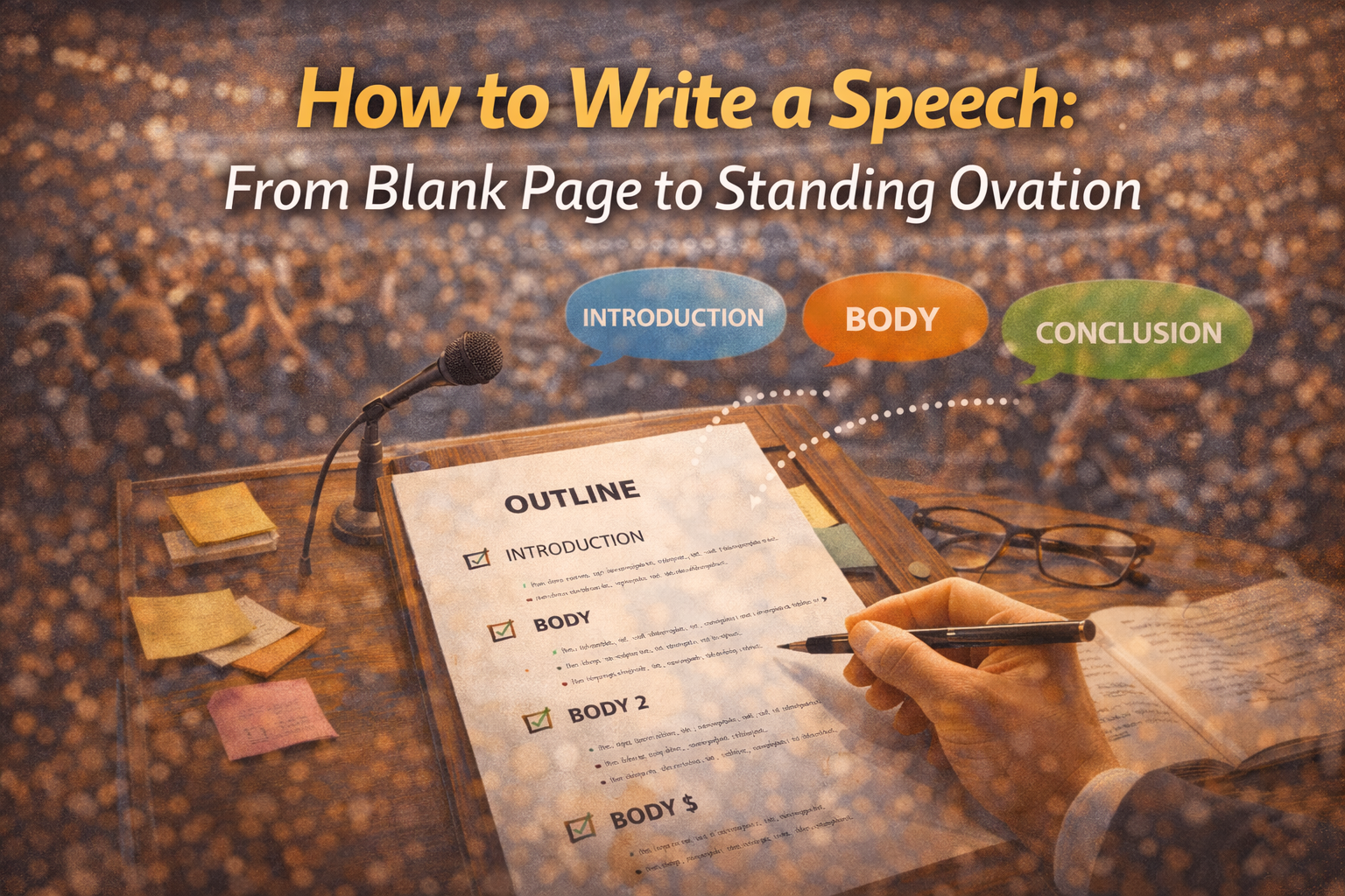 How to Write a Speech: From Blank Page to Standing Ovation