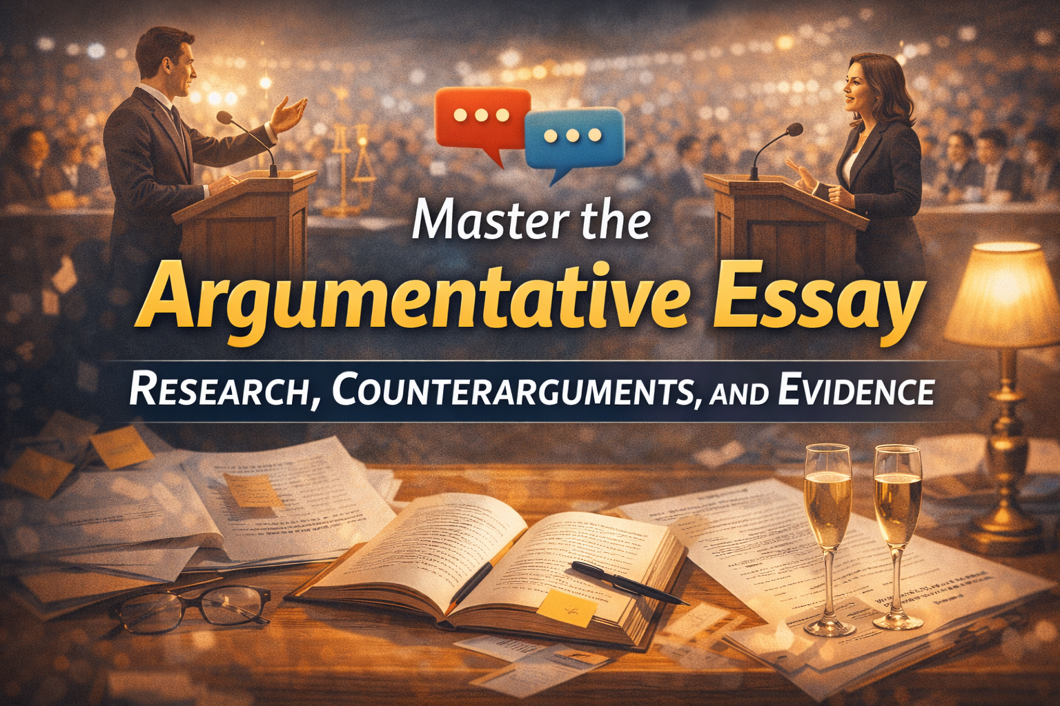 Master the Argumentative Essay: Research, Counterarguments, and Evidence